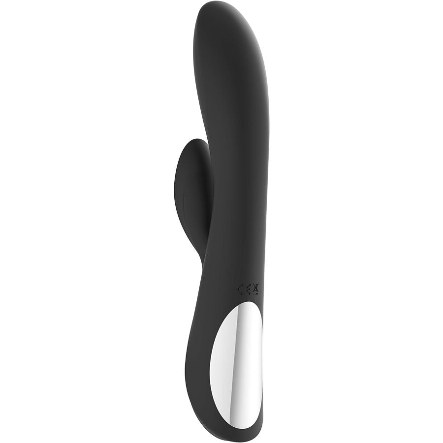 BLACK&SILVER - DelighToys Black & Silver Kaultz Touch Control Vibrator