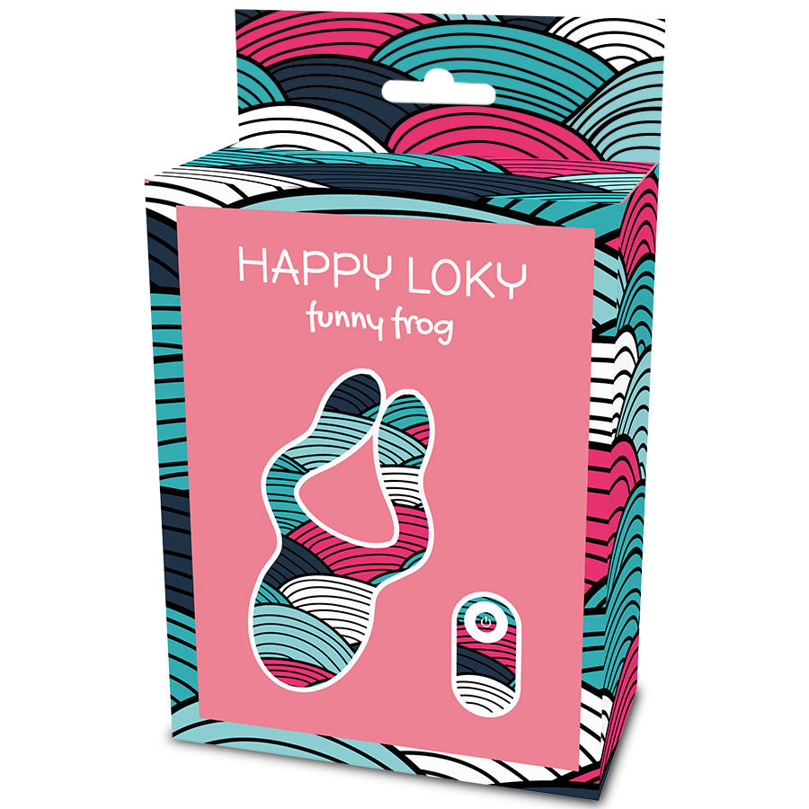 Happy Loky - Funny Frog Multi Vibrator Remote Control