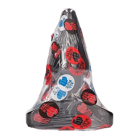 Experience deep, gradual stretching with the All Black Plug Anal Stretcher. Cone-shaped design, body-safe, and compatible with all lubricants for intense pleasure.3