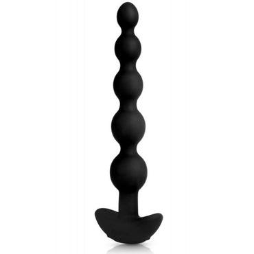 Explore deep anal pleasure with B-Vibe Five Anal Beads. 6 vibration levels, 15 patterns, remote control, USB rechargeable, travel lock, and body-safe silicone.1