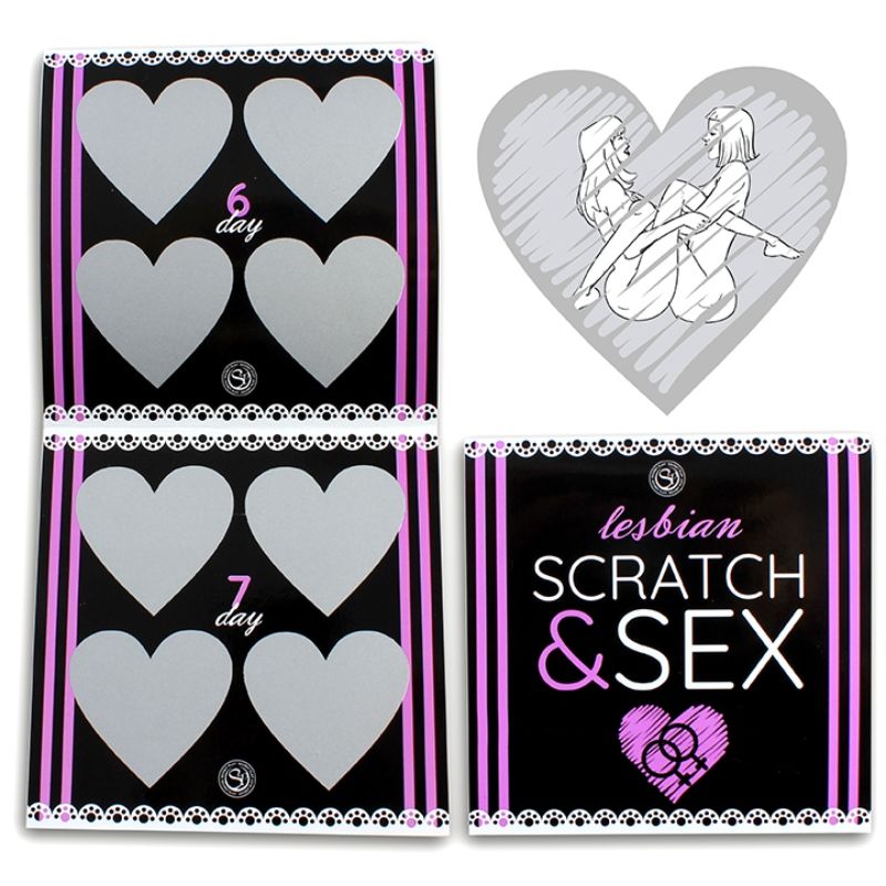 Secretplay - Scratch & Sex Game For Couples Lesbian Positions (Es/En/Fr/Pt/De)