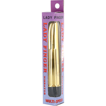 Seven Creations Ladyfinger Mini Vibrator, Speed Control – Vibrators – BLACK – product photo 2