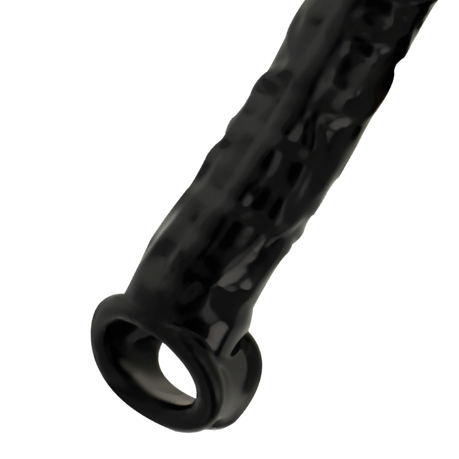 Boost your size with the Addicted Toys Dong Extension Black, adding 2.5 cm length and 0.4 cm girth. Secure fit and body-safe design for ultimate comfort.3