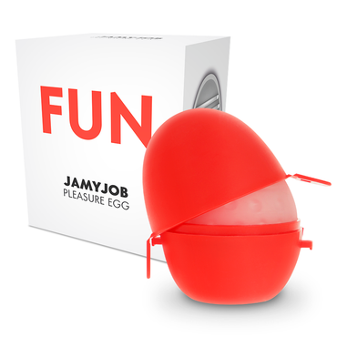 JAMYJOB Stretchy Egg Masturbator with Textured Interior – Male Masturbators – product photo 2