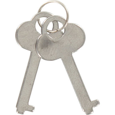 Metal Wrist Cuffs with Chrome Chain and Safety Lock – Handcuffs & Sex Restraints – product photo 2