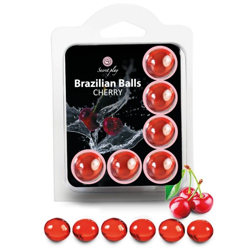 SECRETPLAY - DelighToys Brazilians Balls Cherries Lubricant Spheres