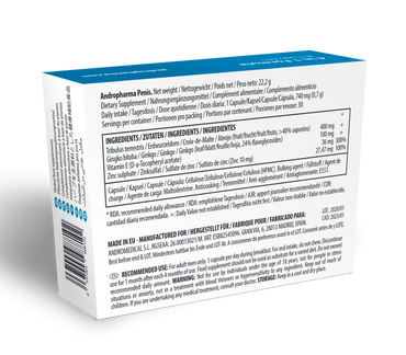 Andropharma Herbal Penis Enlargement Support Supplement – Intimate Wellness – product photo 2