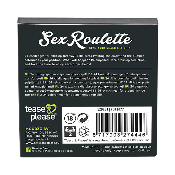 DelighToys - Tease & Please – Sex Roulette Foreplay Game