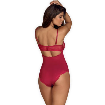 Obsessive Rosalyne Padded Open-Back Lace Teddy – Lingerie – S/M – product photo 2