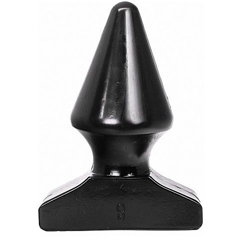 The All Black Anal Plug Cone’s tapered shape makes insertion and stretching easy and satisfying. Safe, hypoallergenic, and compatible with water or silicone-based lubricants.2
