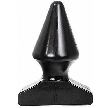 The All Black Anal Plug Cone’s tapered shape makes insertion and stretching easy and satisfying. Safe, hypoallergenic, and compatible with water or silicone-based lubricants.2