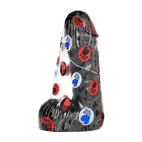 Enjoy lifelike sensations with the All Black Dong Dildo. Soft, flexible, and slightly veined for realistic pleasure. Body-safe, compatible with all lubricants.3