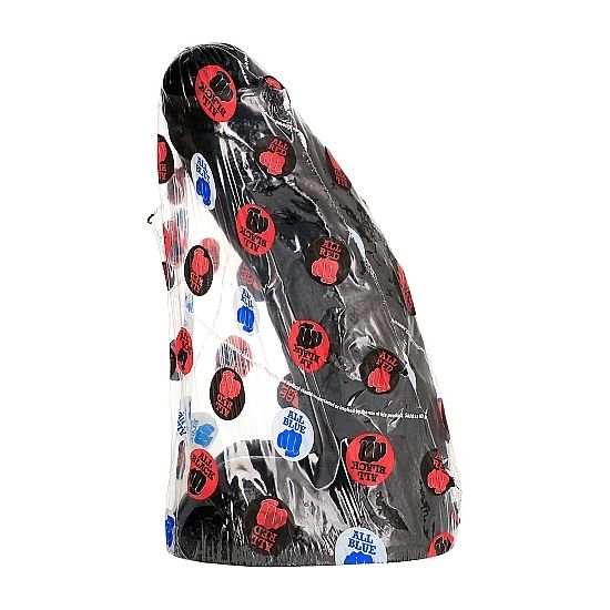 All Black big dildo, extra-large dildo, smooth anal and vaginal dildo, body-safe phthalate-free toy, versatile solo and partner play, Black Hole lubricants, All Black collection, 25.5 cm pleasure dildo, intense sensation toy, large smooth dildo3