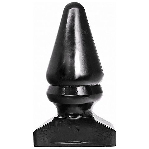 Experience intense stretching with the All Black - Anal Plug Cone Thick. Extra-large, body-safe, and compatible with water or silicone lubricants for ultimate pleasure.2