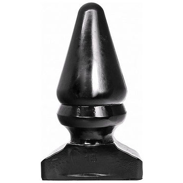 Experience intense stretching with the All Black - Anal Plug Cone Thick. Extra-large, body-safe, and compatible with water or silicone lubricants for ultimate pleasure.2