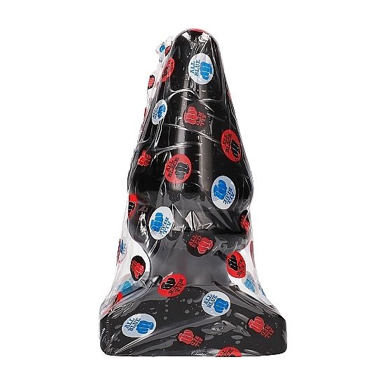 Experience intense stretching with the All Black - Anal Plug Cone Thick. Extra-large, body-safe, and compatible with water or silicone lubricants for ultimate pleasure.3