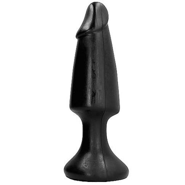 Experience intense fullness with the All Black Butt Plug Dildo. Realistic design, large size, and body-safe. Perfect for deep stretching. Compatible with all lubricants.2