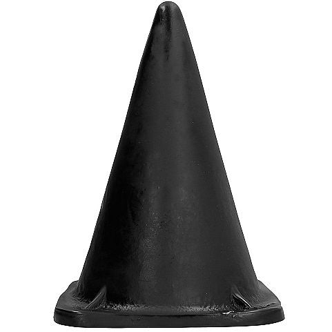 Experience intense stretching with the All Black Triangular Butt Plug. Unique shape, extra-large size, and body-safe material. Perfect for advanced users.2