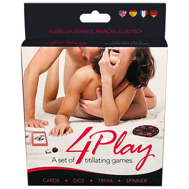 Kheper Games 4Play Set of Four Foreplay Games – Sex Toy Kits – product photo 2