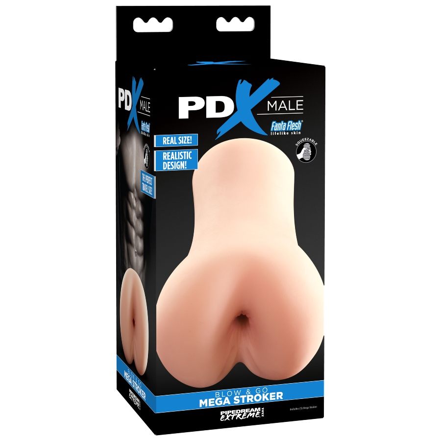Pdx Male - Blow And Go Mega Stroker - Flesh