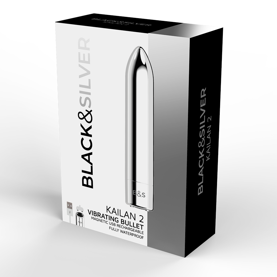 Experience intense vibrations with the Black Silver Vibrating Magnetic Bullet. Rechargeable, splash-proof, and body-safe, this compact powerhouse delivers powerful stimulation anywhere.5
