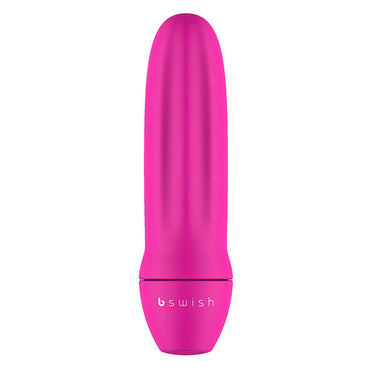 Discover discreet pleasure with the B Swish Bmine Clitoral Massager. 5 vibration modes, waterproof, travel-friendly, and body-safe silicone for precise erogenous stimulation.2