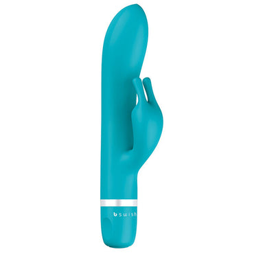B Swish Bwild Rechargeable Rabbit Vibrator by B Swish offers 5 functions, dual motors, G-spot & clitoral stimulation, and waterproof fun with ultra-quiet performance.1