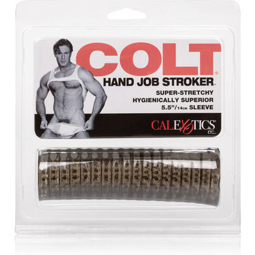 Colt Hand Job Stroker – Textured Silicone Male Sleeve – Male Masturbators – product photo 2