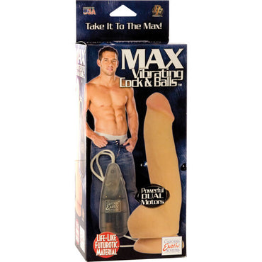 California Exotics Max Realistic Vibrator with Suction Base – Vibrators – product photo 2