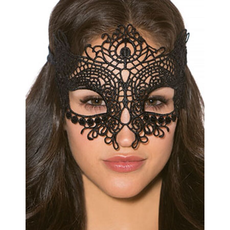 QUEEN LINGERIE - Lace Mask – One Size Fits All