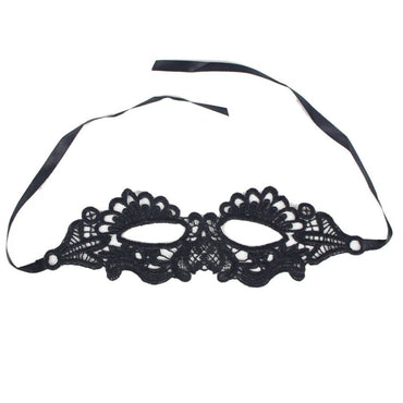 Queen Lingerie - Black Mask One Size