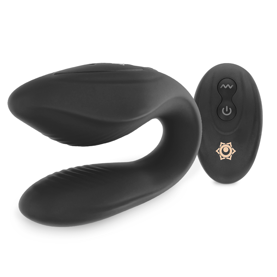 RITHUAL - DelighToys Rithual Kama Remote Control Couples Vibrator Azabache
