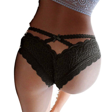 Queen Lingerie Floral Lace Panties, Sensual Design – Lingerie – S/M – product photo 2