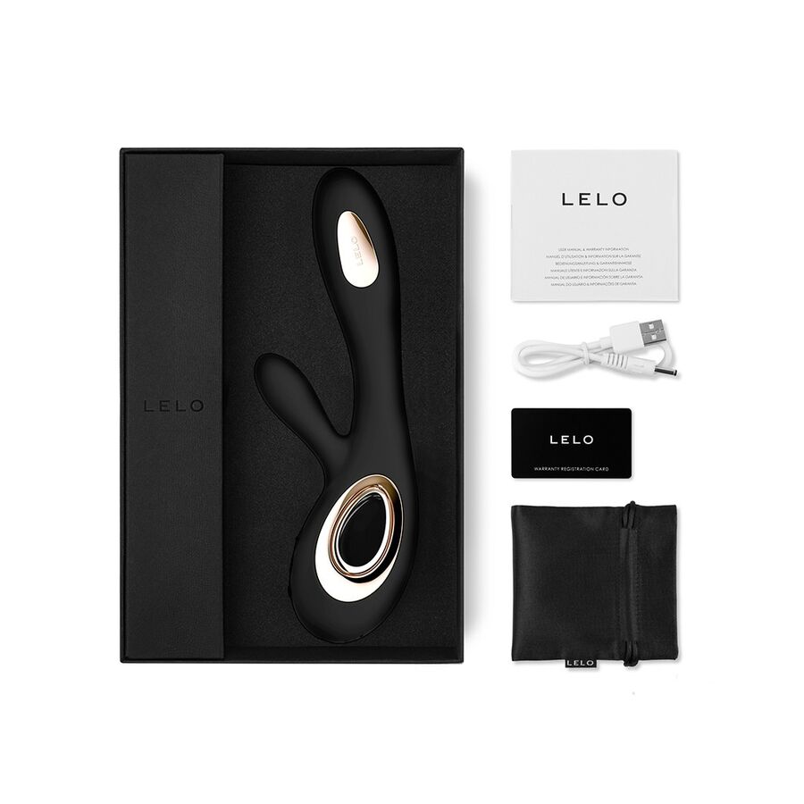 Lelo - Soraya Wave Vibrator Rabbit Black