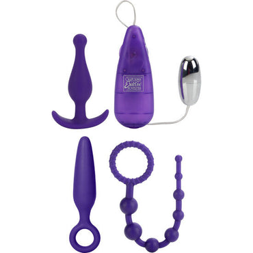 California Exotics Her Anal Kit with Plugs and Beads – Sex Toy Kits – product photo 2