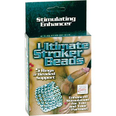 California Exotics Ultimate Stroker Bead Ring – Male Masturbators – product photo 2