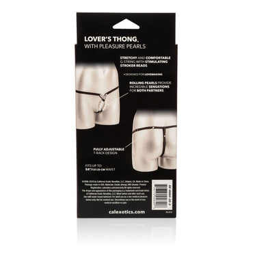 California Exotics Lovers Thong with Pleasure Pearls – Lingerie – product photo 2