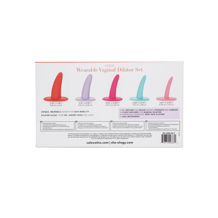 DelighToys - 5 – Piece Wearable Vaginal Dilator Set