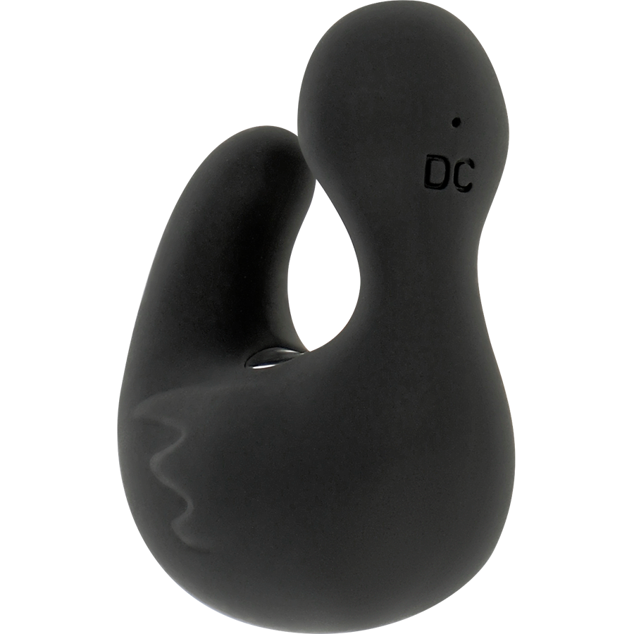 Discover the Black Silver Rechargeable Clitoris Penis Stimulator. Compact, waterproof, silent, and perfect for discreet pleasure anywhere.6