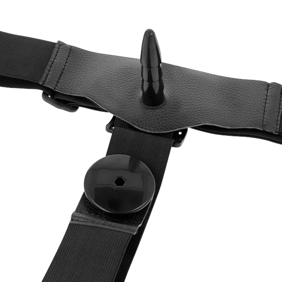 Harness Attraction - Rodney Double Penetraci N Vibrator 18 Cm -O- 3.5 Cm