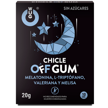 Wug Gum - Off Valerian, Tryptophan, Lemon Balm And Melatonin 10 Units