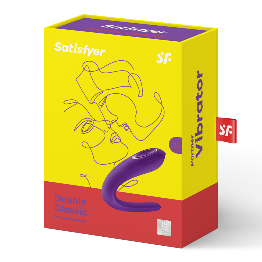 SATISFYER - DelighToys Partner Vibrator Dual Stimulation