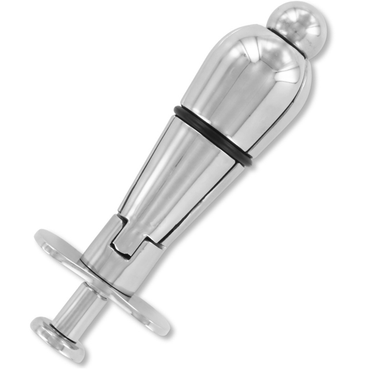 METAL HARD - Stainless Steel Anal Plug Lock Mechanism