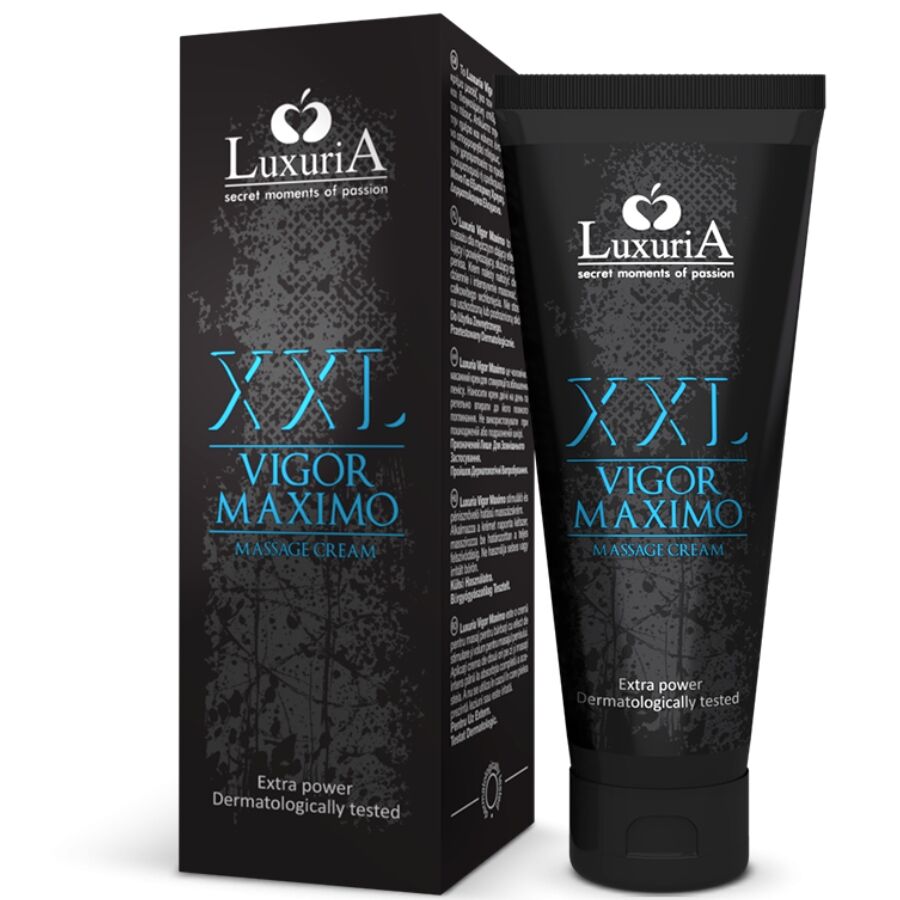 Intimateline Luxuria - Xxl Vigor Maximo Massage Cream 75 Ml