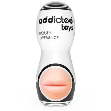 Enjoy lifelike sensations with the Addicted Toys Mouth Masturbator. Soft, phthalate-free TPR provides realistic stimulation for enhanced pleasure and satisfaction.