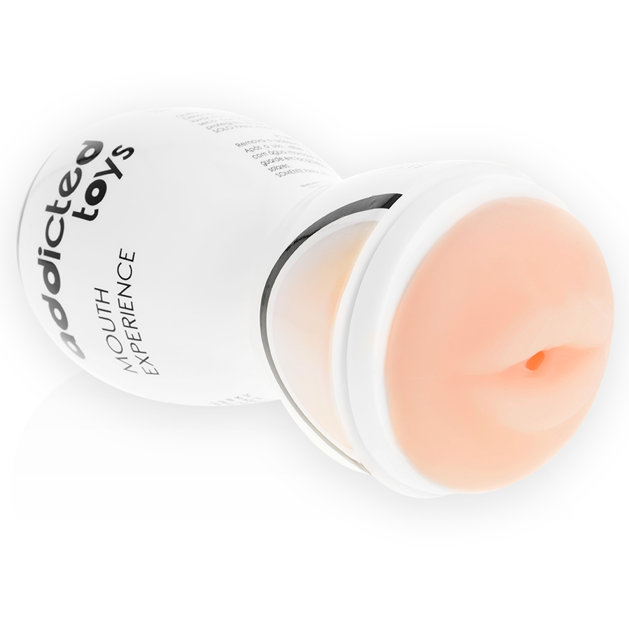 Enjoy lifelike sensations with the Addicted Toys Mouth Masturbator. Soft, phthalate-free TPR provides realistic stimulation for enhanced pleasure and satisfaction.1
