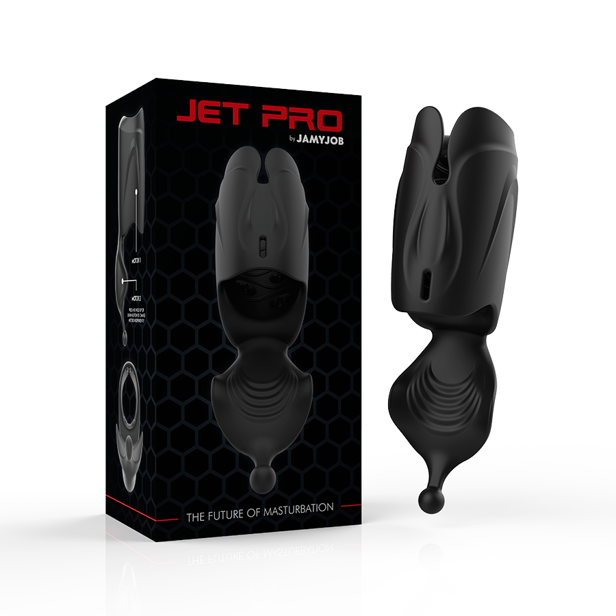 JAMYJOB - by DelighToys – Rechargeable Masturbator 9 Vibration Modes (1)
