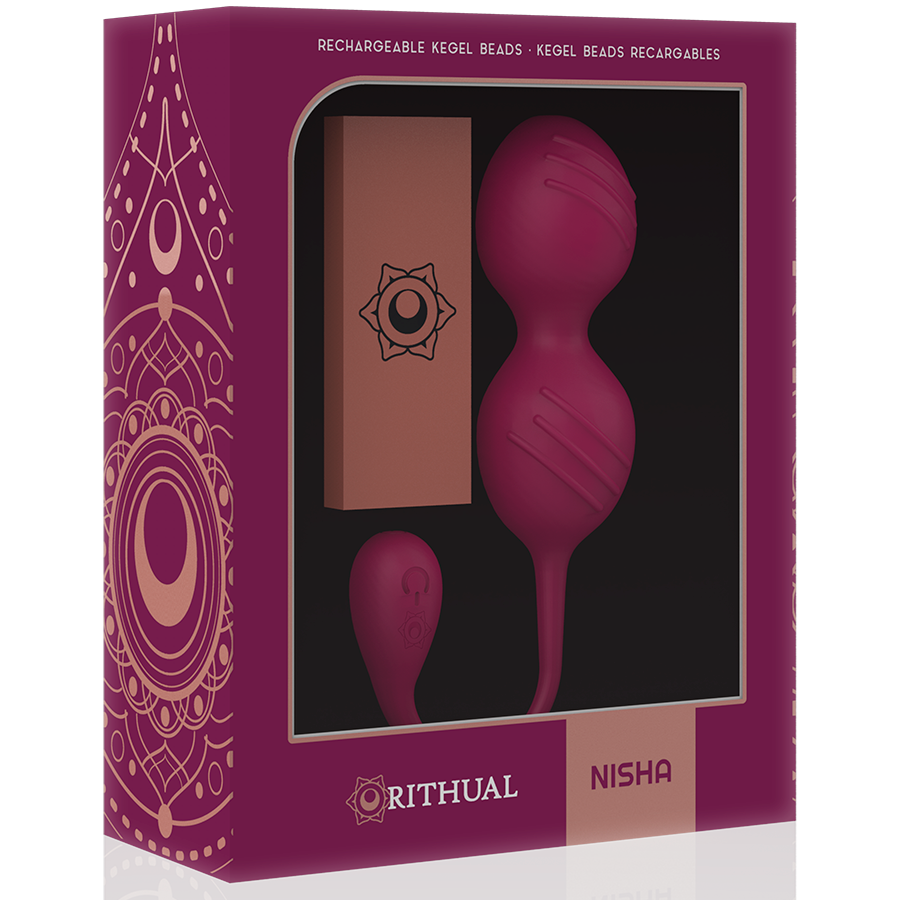 RITHUAL - DelighToys Nisha Rechargeable Medical Silicone Kegel Balls Orchid