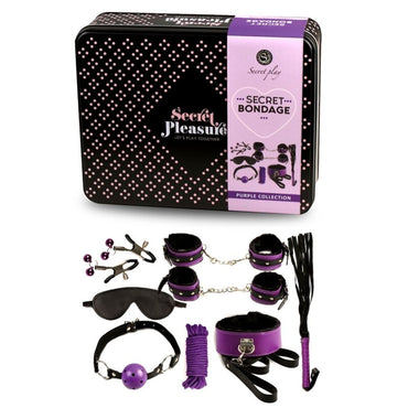 Secretplay - Bdsm Set 8Pcs Purble /Black.