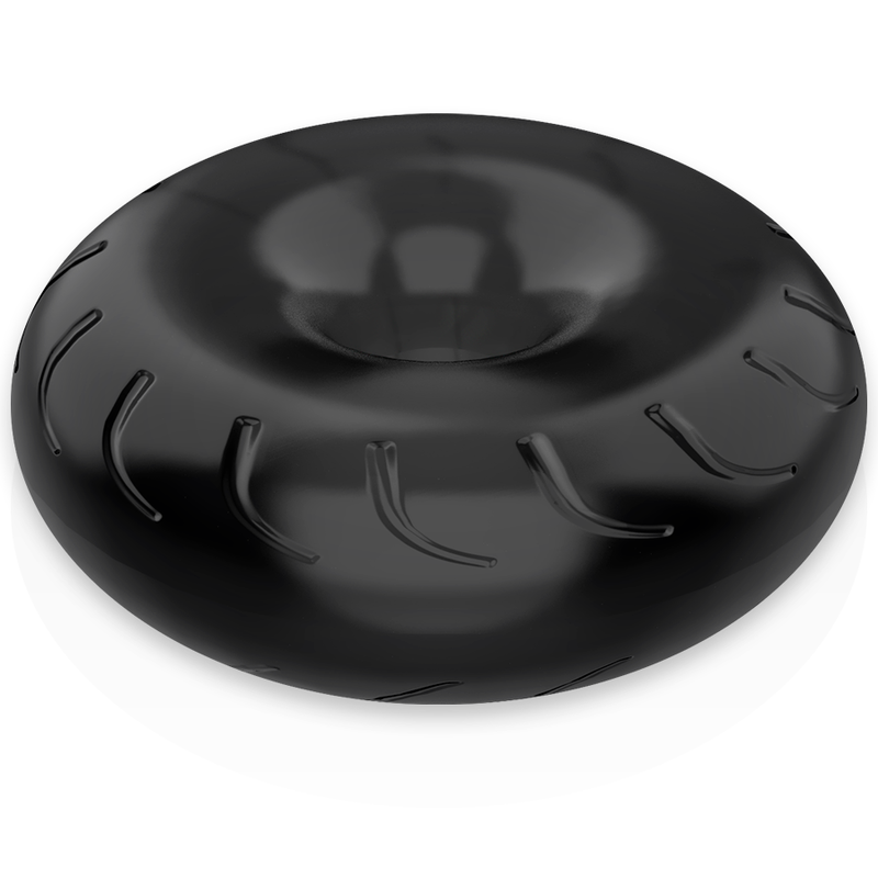 Powering - Super Flexible And Resistant Penis Ring 5Cm Pr08 Black